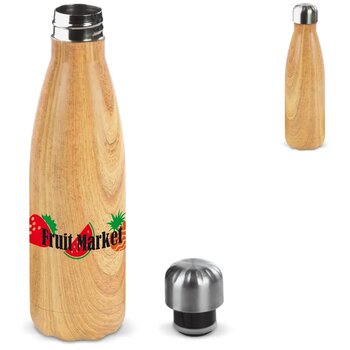 Thermofles Swing wood edition 500ml hout 500 ml Thermofles Swing wood edition 500ml hout 500 ml