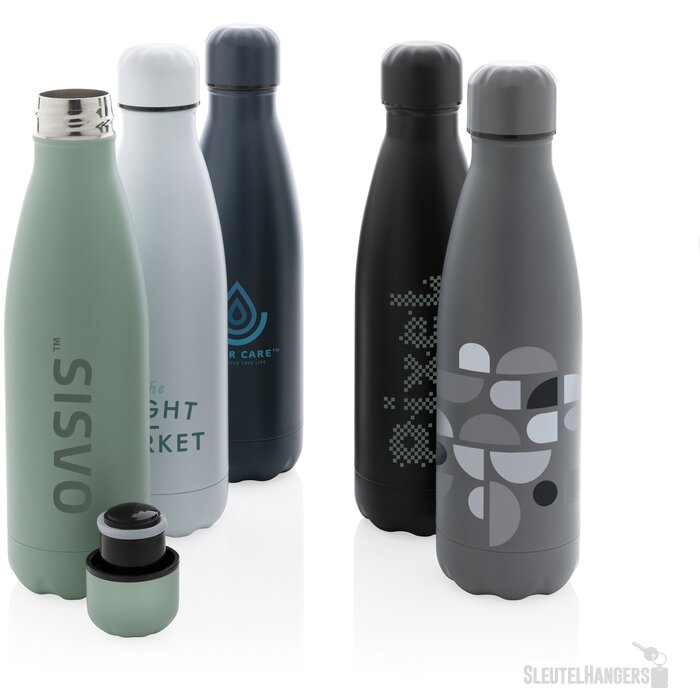 Unikleur vacuüm geïsoleerde roestvrijstalen fles 500 ml groen