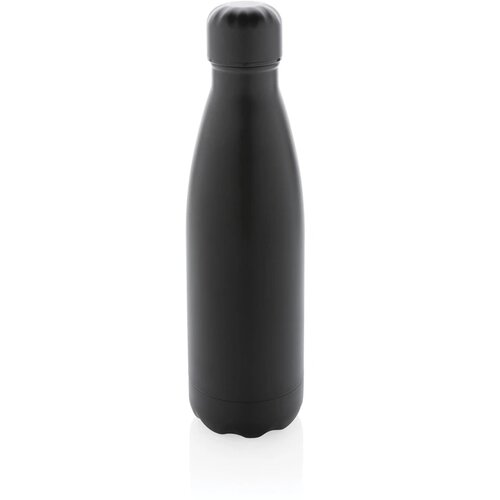 Unikleur vacuüm geïsoleerde roestvrijstalen fles 500 ml zwart 500 ml