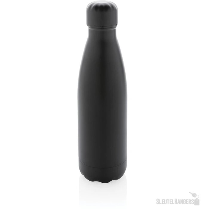 Unikleur vacuüm geïsoleerde roestvrijstalen fles 500 ml zwart