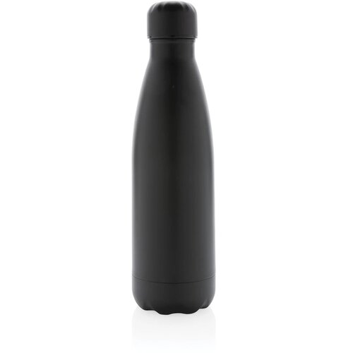 Unikleur vacuüm geïsoleerde roestvrijstalen fles 500 ml zwart 500 ml