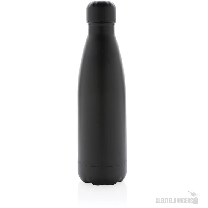 Unikleur vacuüm geïsoleerde roestvrijstalen fles 500 ml zwart
