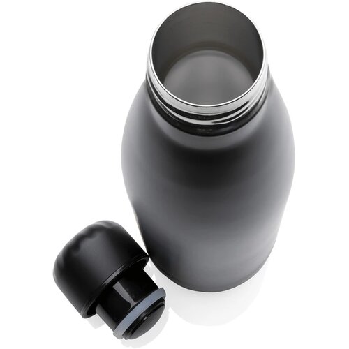 Unikleur vacuüm geïsoleerde roestvrijstalen fles 500 ml zwart 500 ml