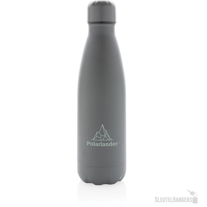 Unikleur vacuüm geïsoleerde roestvrijstalen fles 500 ml grijs