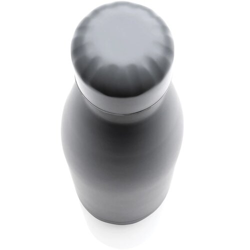 Unikleur vacuüm geïsoleerde roestvrijstalen fles 500 ml grijs 500 ml