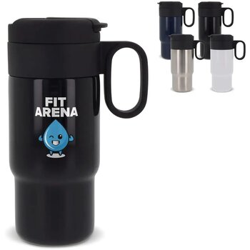 Auto thermofles met handvat (300 ml) Zwart 300 ml Auto thermofles met handvat (300 ml) Zwart 300 ml