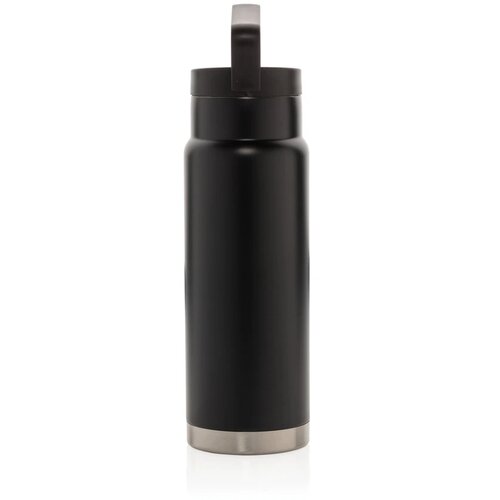 On-the-go thermosfles met handvat (650 ml) Zwart 650 ml