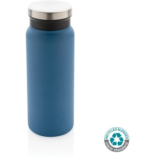 RCS gerecycled RVS vacuümfles (600 ml) Blauw 600 ml