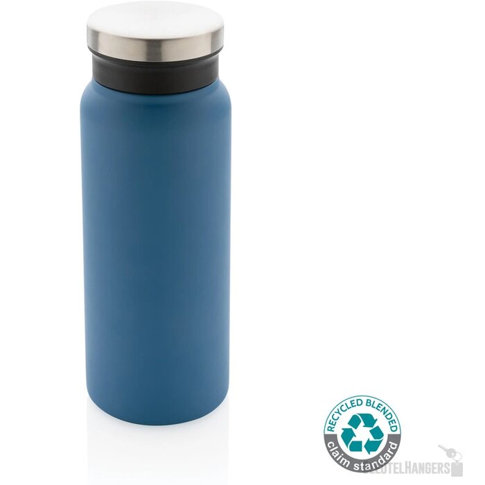 RCS gerecycled RVS vacuümfles (600 ml) Blauw