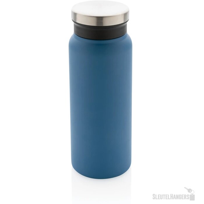 RCS gerecycled RVS vacuümfles (600 ml) Blauw
