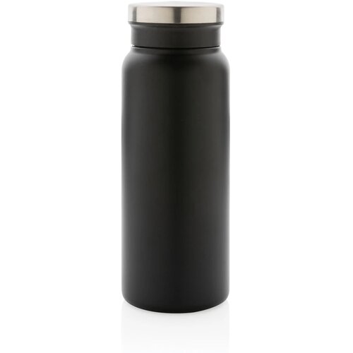 RCS gerecycled RVS vacuümfles (600 ml) Zwart 600 ml