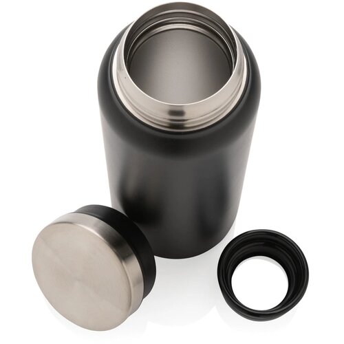 RCS gerecycled RVS vacuümfles (600 ml) Zwart 600 ml