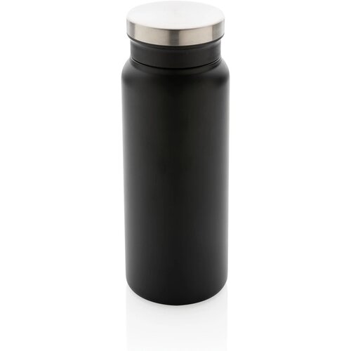 RCS gerecycled RVS vacuümfles (600 ml) Zwart 600 ml