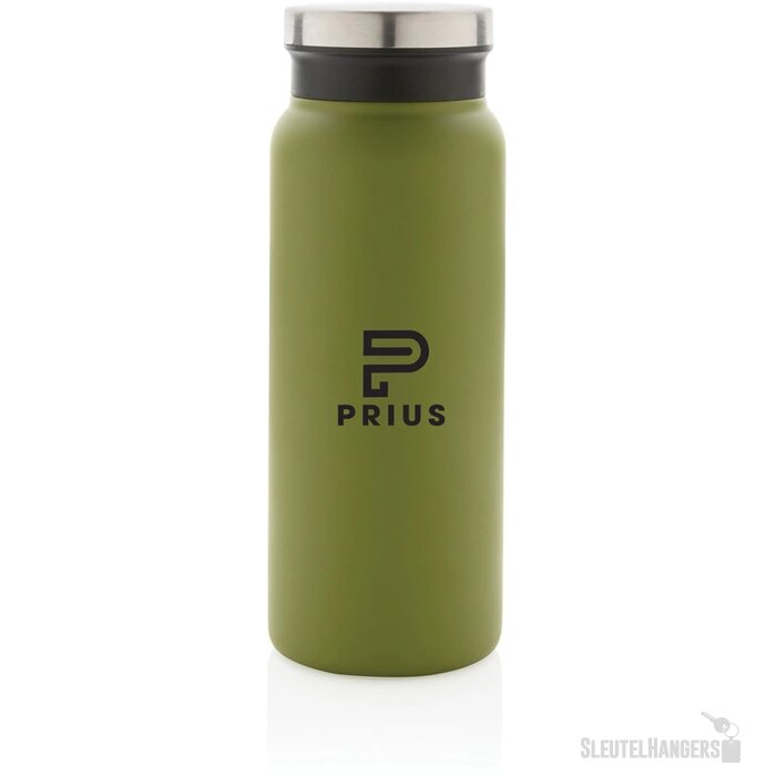 RCS gerecycled RVS vacuümfles (600 ml) Groen