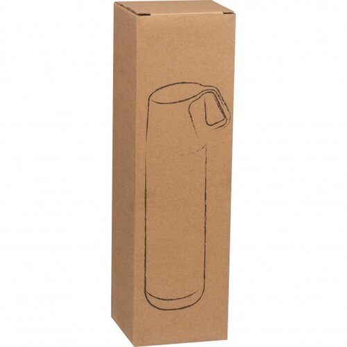 Thermosfles van RVS 500ml Querfurt wit