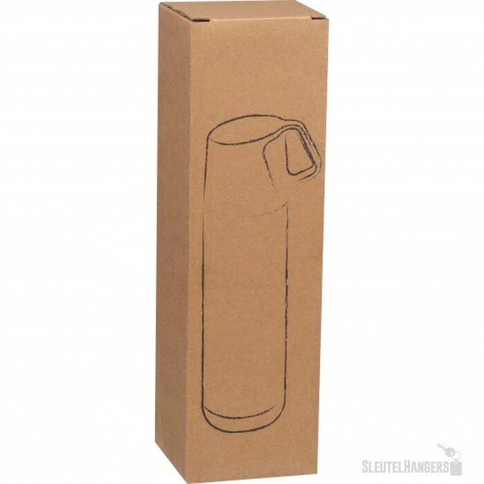 Thermosfles van RVS 500ml Querfurt wit
