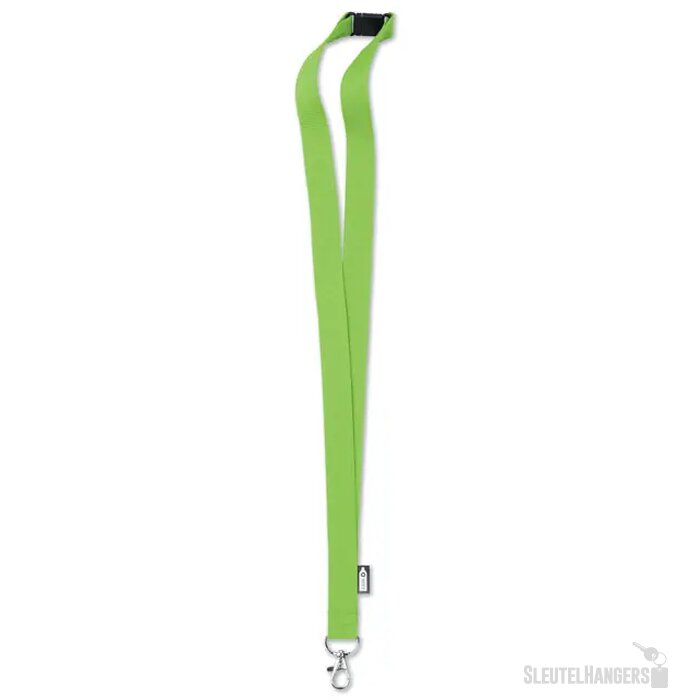 Rpet lanyard Lany rpet limoen