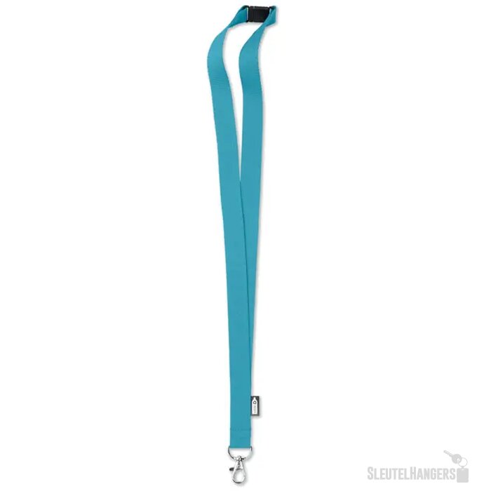 Rpet lanyard Lany rpet turquoise