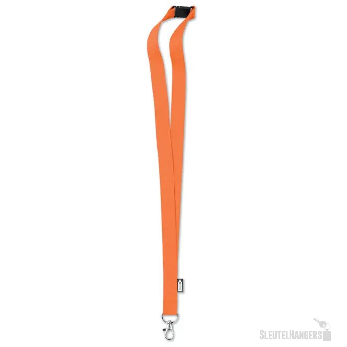 Rpet lanyard Lany rpet oranje