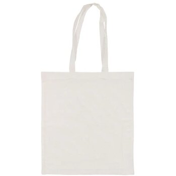 Katoenen draagtas wit