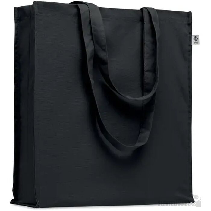 Boodschappentas organisch katoe Bente colour zwart