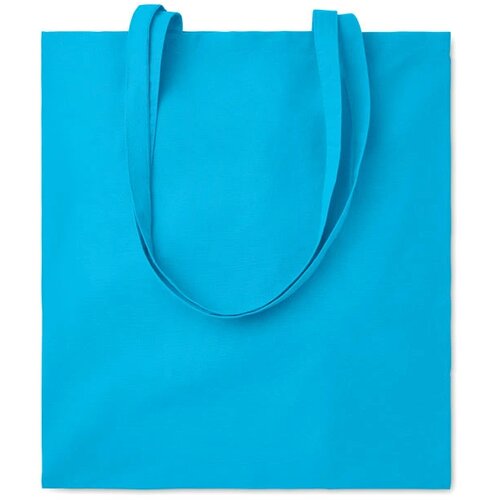 Katoenen boodschappentas Cottonel colour + turquoise