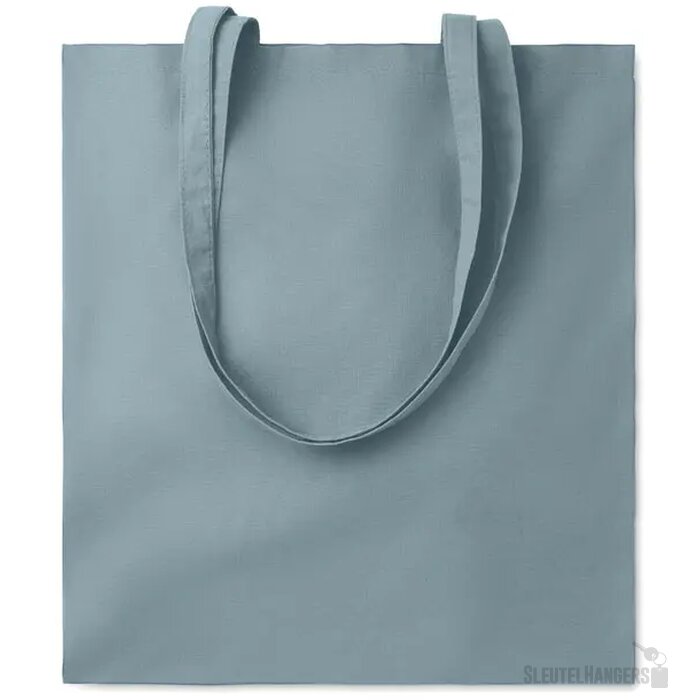 Katoenen boodschappentas Cottonel colour + petrol