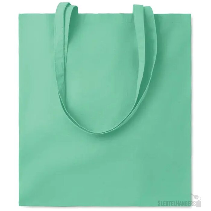 Boodschappentas 180 g/m² Cottonel colour++ mintgroen