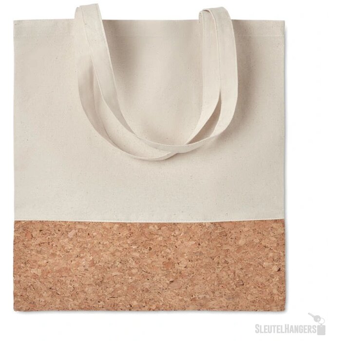 Boodschappentas met kurk Illa tote beige