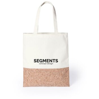 Boodschappentas met kurk Illa tote beige
