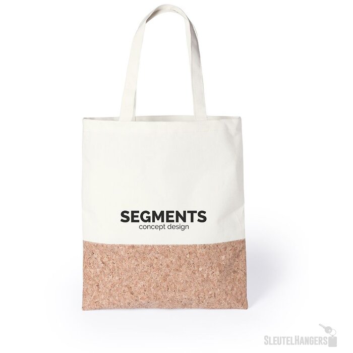 Boodschappentas met kurk Illa tote beige