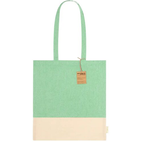 Skadi Katoenen Shopper Groen