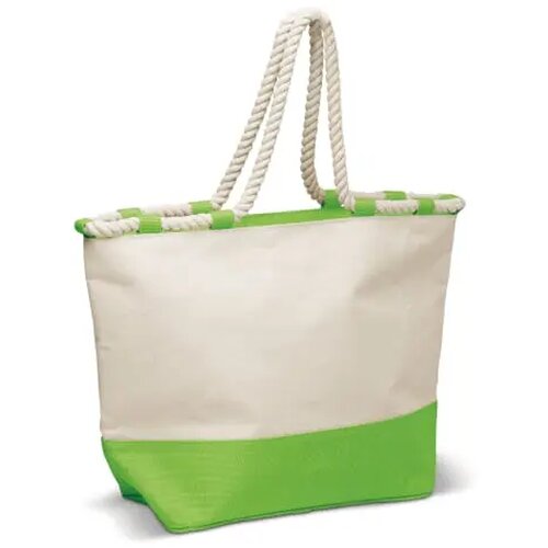 Draagtas canvas 380g/m² licht groen