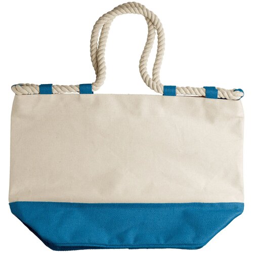Draagtas canvas 380g/m² lichtblauw