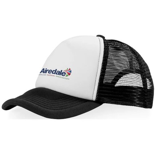 Trucker 5 panel cap Zwart,Wit Zwart, Wit Zwart/Wit