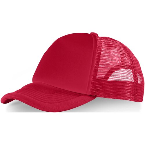 Trucker 5 panel cap Rood Rood/Rood