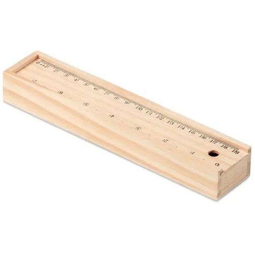 12-delige potlodenset in box Todo set hout