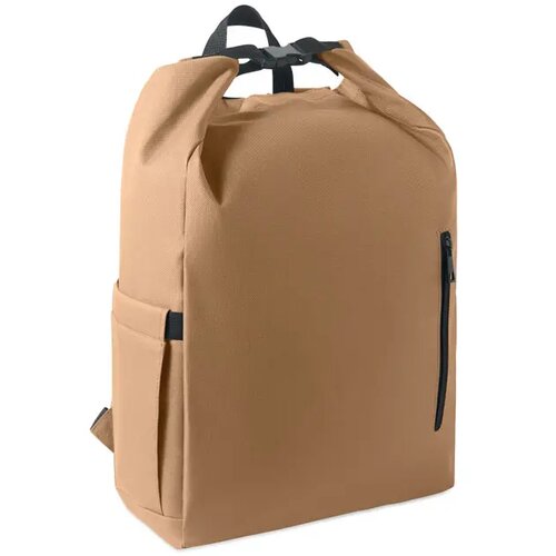 15" rolltop laptop rugzak Uniton khaki
