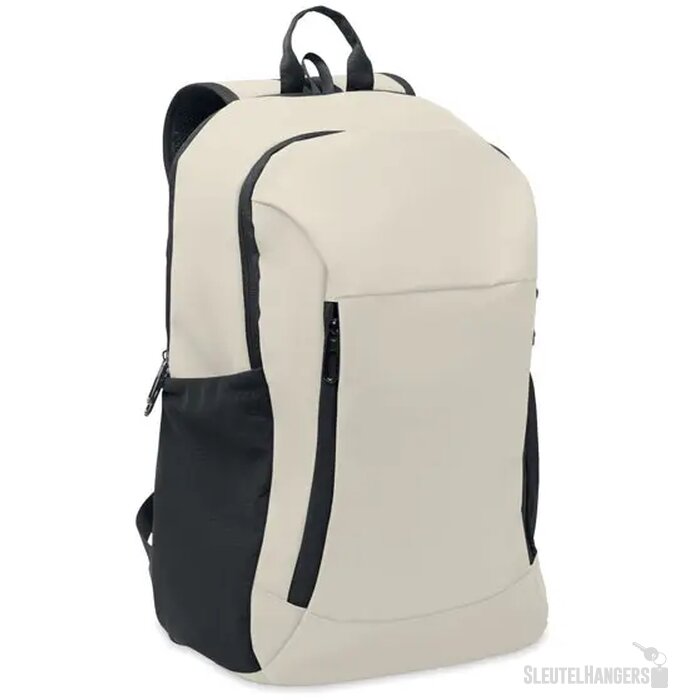 15" zachte pu laptop rugzak Korovin Wit