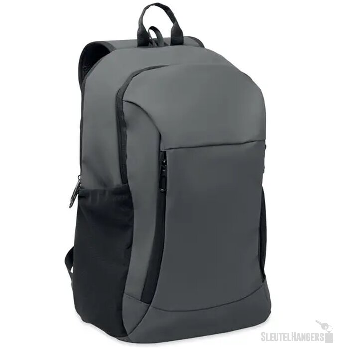 15" zachte pu laptop rugzak Korovin Grijs