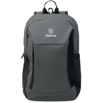 15" zachte pu laptop rugzak Korovin Grijs