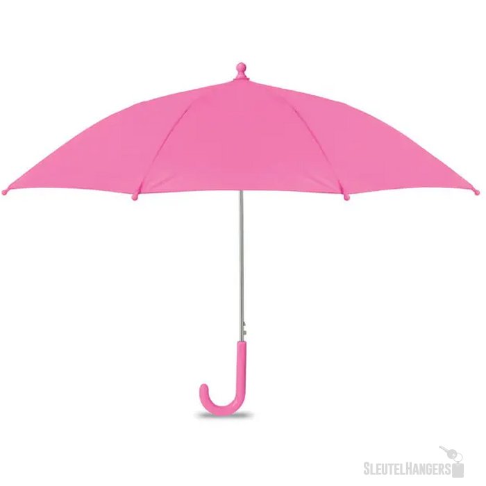 18" automatische kinderparaplu Drykid fuchsia