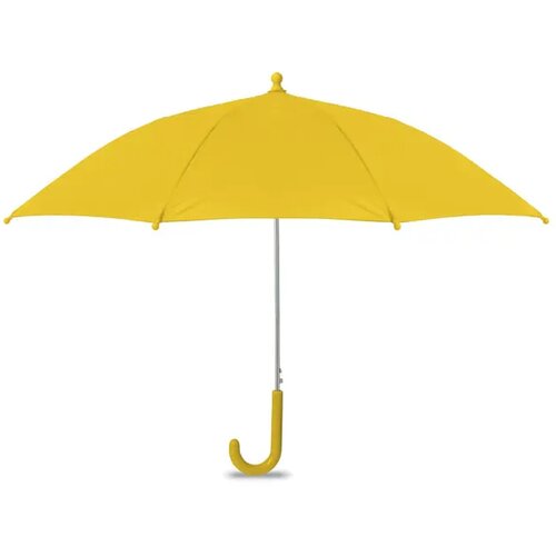 18" automatische kinderparaplu Drykid geel