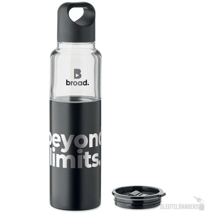 2-in-1 fles Dualuse Zwart