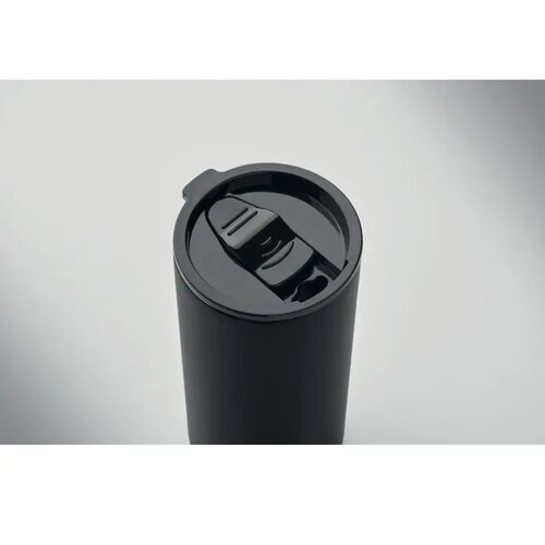 2-in-1 fles Dualuse Zwart 610 ml