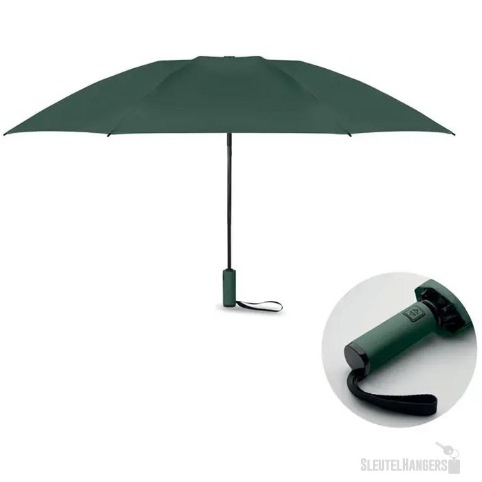 23" windbestendige paraplu Agumbe groen