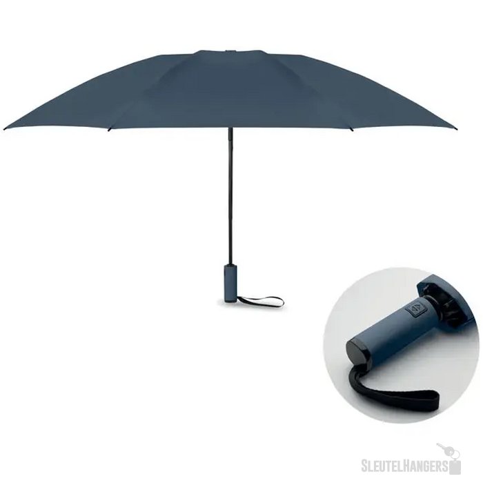 23" windbestendige paraplu Agumbe blauw