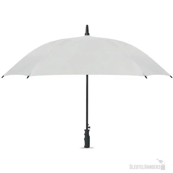 23" windbestendige paraplu Amboli wit