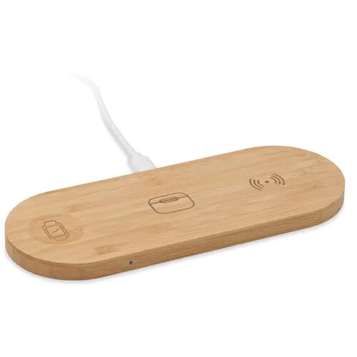 3-in-1 15w draadloze oplader Recpad Bruin