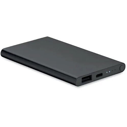 4000 mah power bank type c Powerflat c zwart